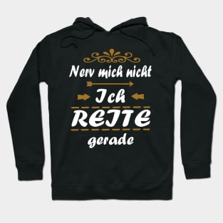 Reiten Pferdereiten Bauernhof Pferde Hoodie